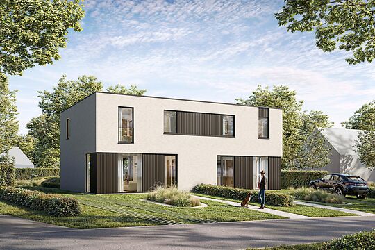 Ruime huizen aan het station