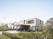 Ruime woningen met mooie tuin aan het station te St.-Maria-Aalter